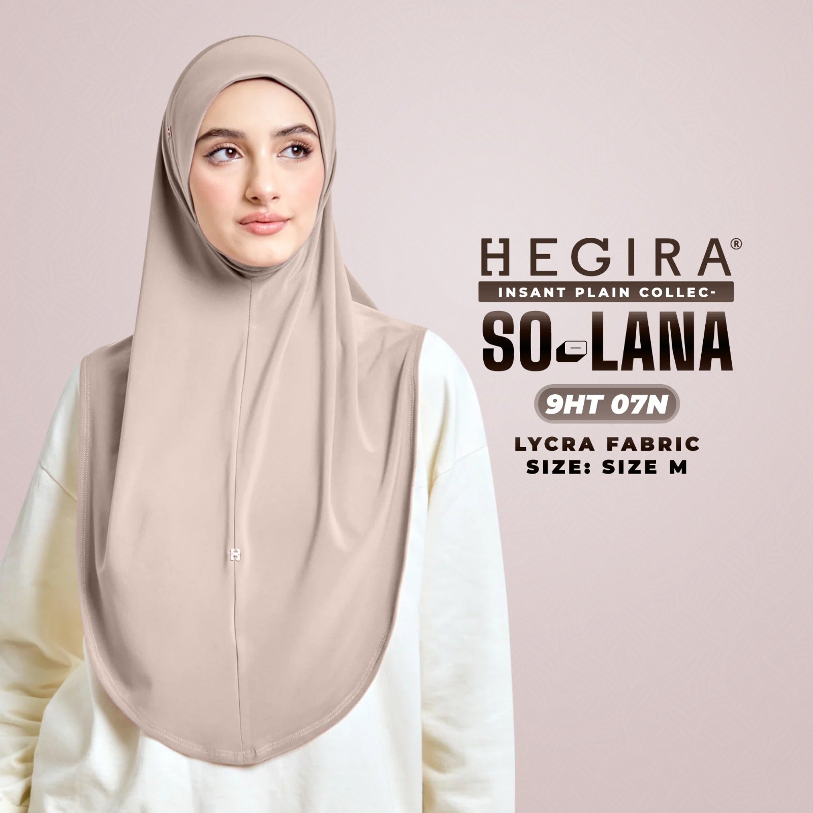 [2 PCS RM50] Hegira Inspired SO-LANA Plain Instant Collection (9HT)