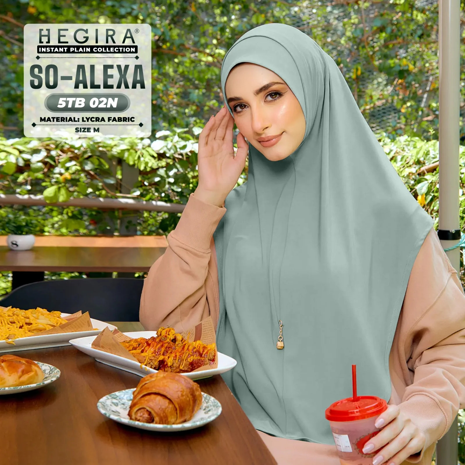 [2 PCS RM50] Hegira Hijab Inspired So-Alexa Instant Collection (5TB)