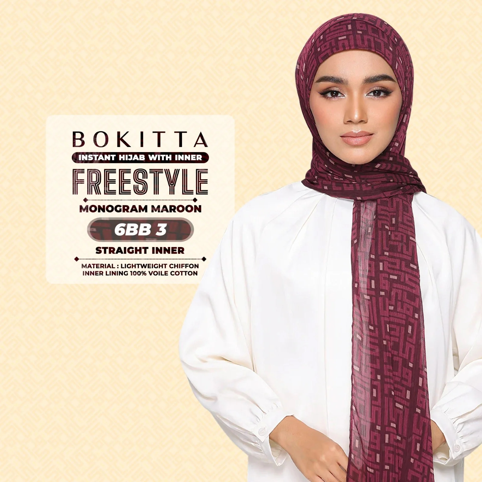 Bokitta Inspired Monogram 2 Collection - Free Box