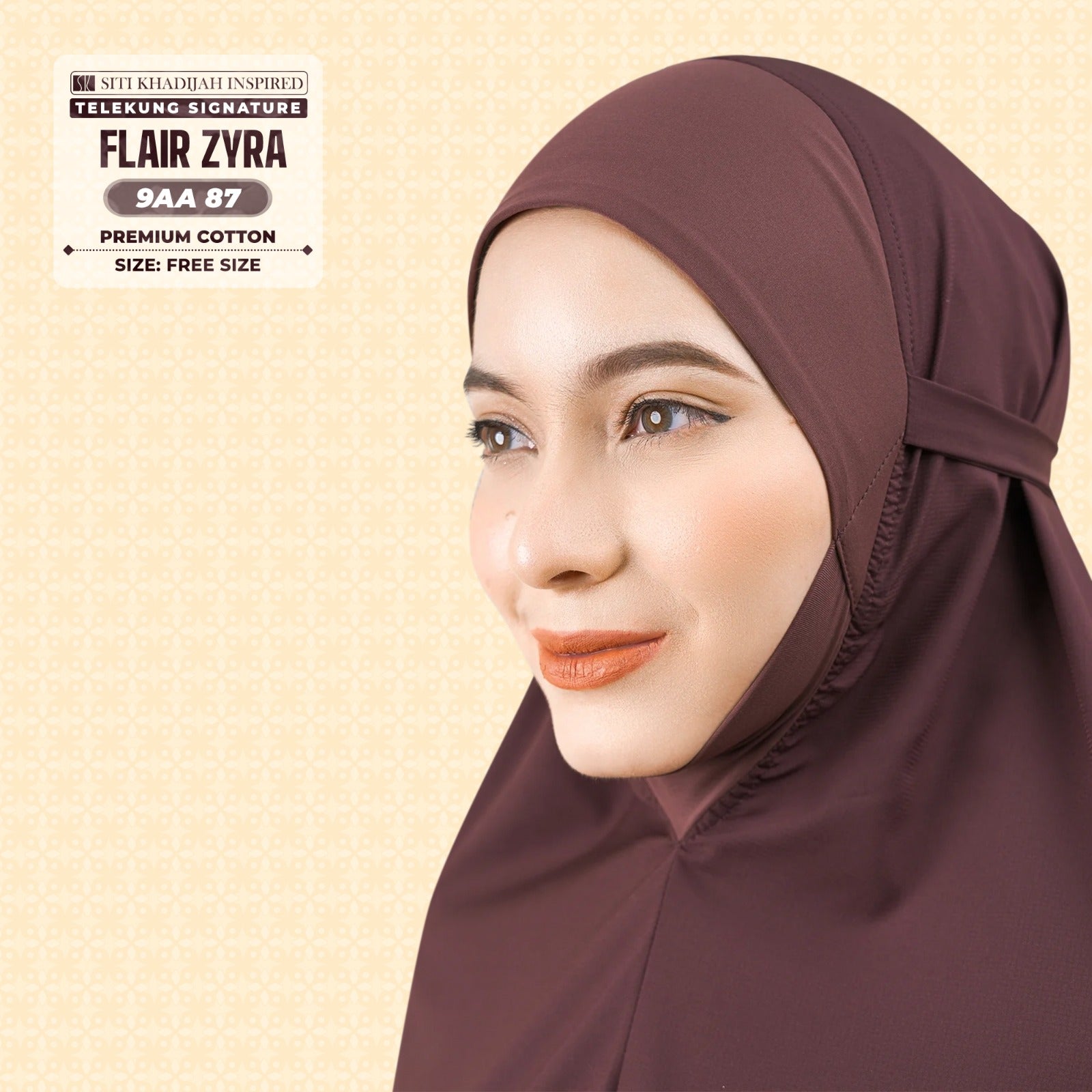 Siti Khadijah Inspired Telekung Flair Zyra Collection (9AA)